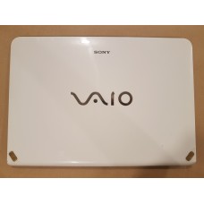 Крышка матрицы в сборе (крышка, рамка, петли) для ноутбука Sony SVE14AA11V/SVE14A1S1RW, б/у